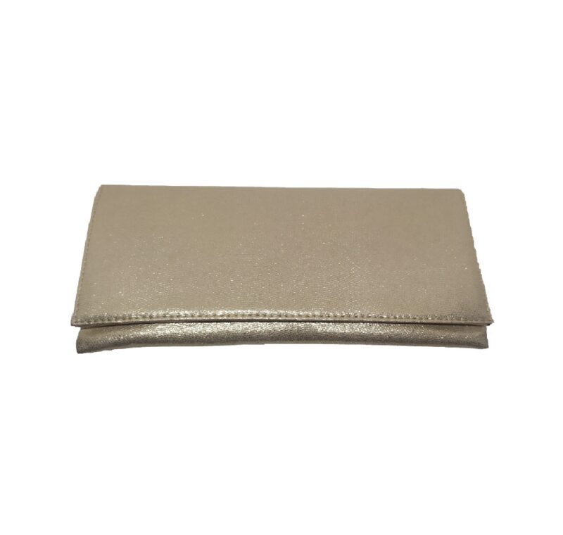 cartera dorada brillo