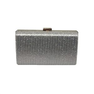 clutch plateado espigas