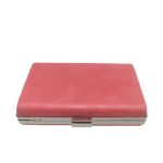 Clutch de antelina coral